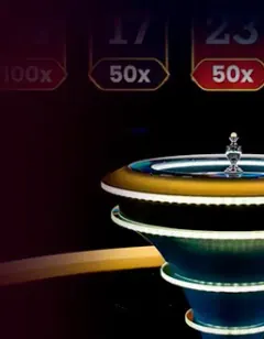 Mesa ao vivo Mega Roulette
