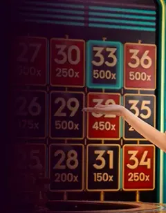 Mesa ao vivo PowerUP Roulette